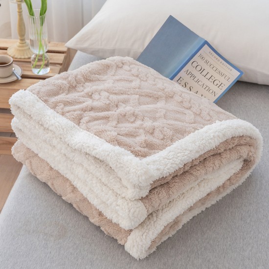 Thickened taffian jacquard blanket four seasons sofa blanket office nap blanket leisure blanket air conditioning blanket cover blanket wholesale Thickened taffian jacquard blanket four seasons sofa blanket office nap blanket leisure blanket air conditioning blanket cover blanket wholesale