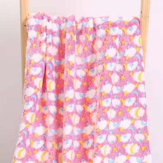 Starlight blanket coral velvet blanket office sofa blanket air conditioning lunch blanket Flannel children blanket wholesale Starlight blanket coral velvet blanket office sofa blanket air conditioning lunch blanket Flannel children blanket wholesale