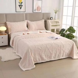 English letters Tuff fleece blanket Flannelette sofa blanket summer casual nap blanket Office air conditioning blanket batch