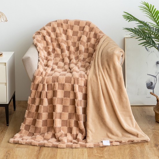 Teddy velvet imitation rabbit hair blanket summer lunch blanket casual sofa blanket flannel air conditioning blanket homestaycover blanket wholesale Teddy velvet imitation rabbit hair blanket summer lunch blanket casual sofa blanket flannel air conditioning blanket homestaycover blanket wholesale