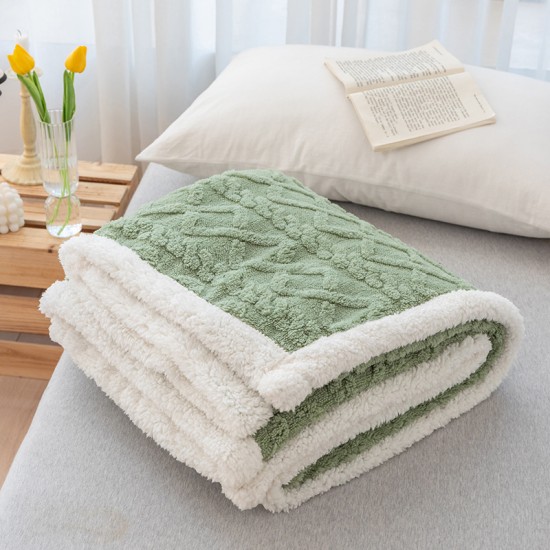 New Tuff velvet blanket solid color lamb velvet leisure blanket autumn and winter thick sofa warm cover blanket gift blanket wholesale New Tuff velvet blanket solid color lamb velvet leisure blanket autumn and winter thick sofa warm cover blanket gift blanket wholesale